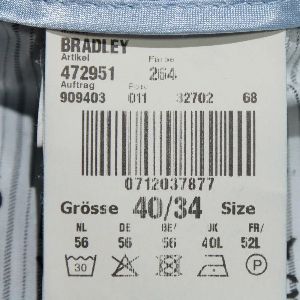 Gardeur NWT Denim Jeans Size 40 US Modern Fit Bradley in Blue Cotton Blend